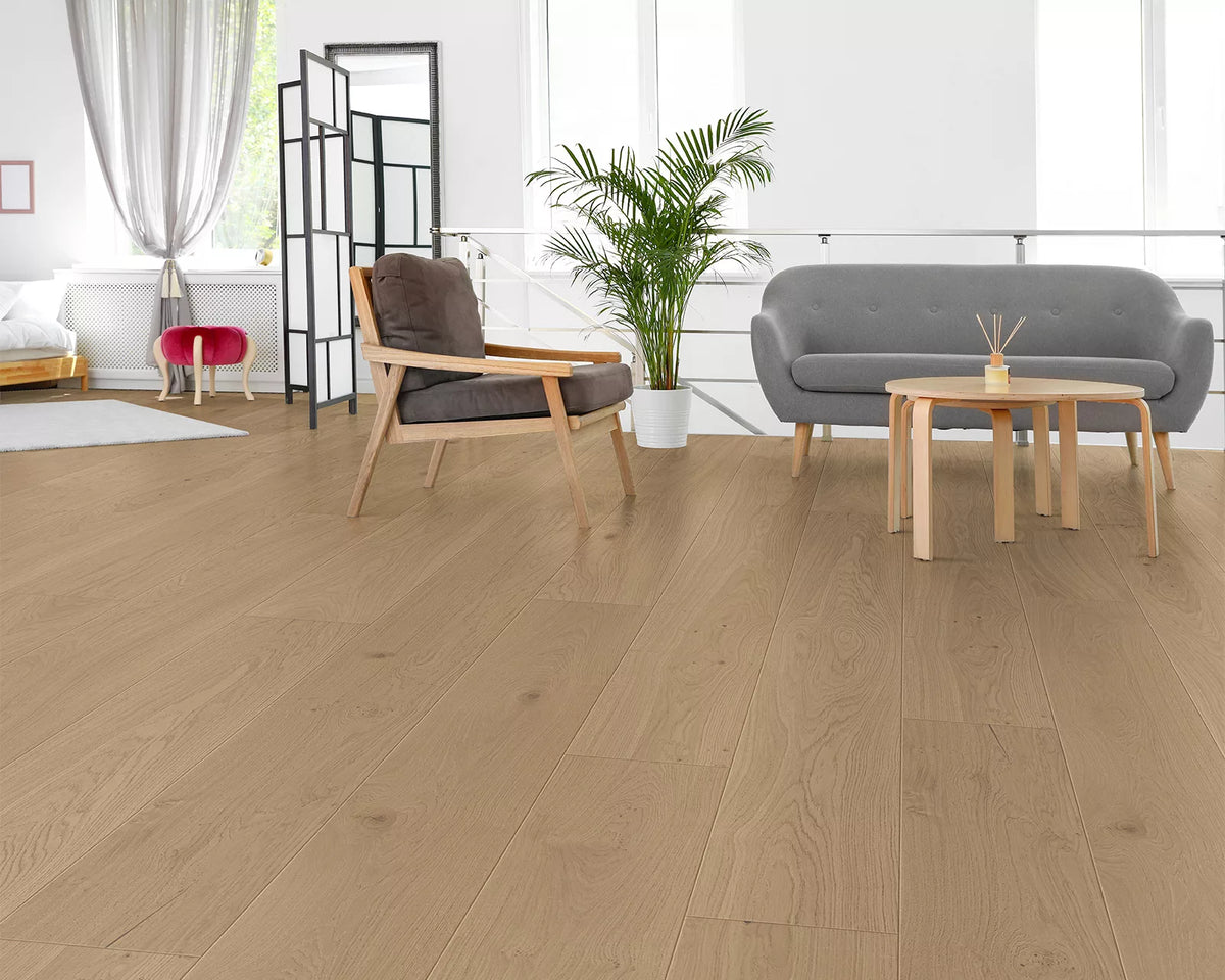 LW Flooring Paradise Island Tahiti engineered hardwood, room scene.