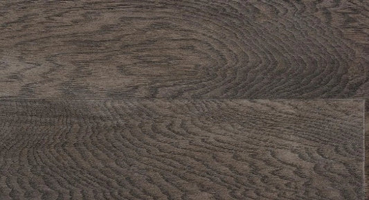 Regal Hardwood 3/8 Hickory Engineered Flooring in Pewter - UltraMatte Finish, Soft Urban Grain, versatile installation options.