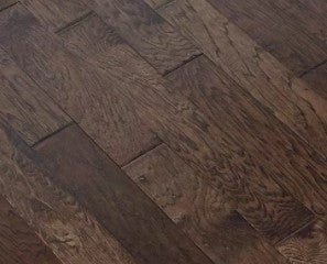 Regal Hardwood 3/8 Legacy Collection Hickory Engineered Hardwood in Potomac, Wire Brushed Finish, Perfect for Flooring Projects.
