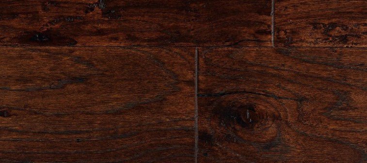 Regal Hardwood Ducale Hickory Engineered Hardwood from Luxe Collection, 1/2 x 3 & 7, handscraped finish, durable for flooring.
