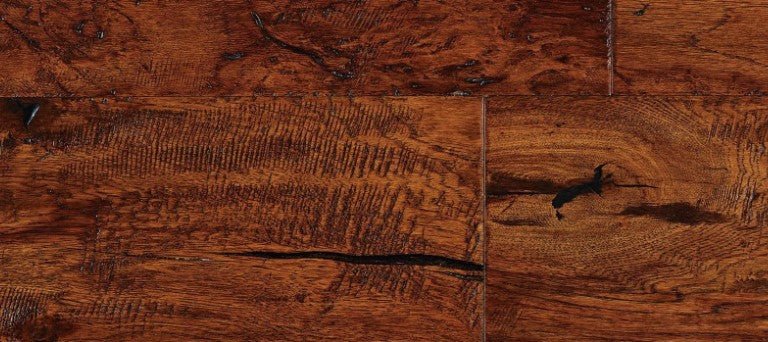 Regal Hardwood 1/2 Luxe Collection in Winchester Hickory, handscraped finish, perfect for durable engineered hardwood flooring.