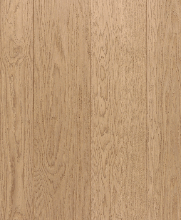 Riva Max Earth Engineered Hardwood Flooring, European Oak, 5/8x10x8', Character Grade, Bona UV Matt Finish.