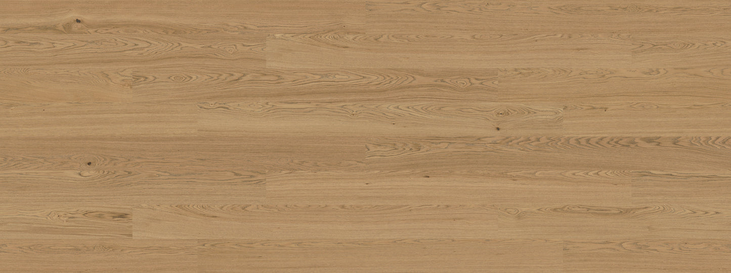 Woodura Bjelin Contrast Collection Nature XL Granite Oak engineered hardwood flooring, 11.3mm thick, smooth UV finish, Uniclic install.