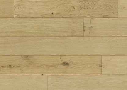 DM Beach House engineered hardwood flooring in Railay color, European Oak, 1/2” x 6 1/2” for beautiful, durable home style.