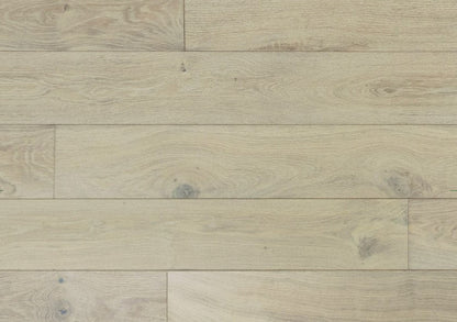 DM Coastal Modern Craftsman engineered hardwood flooring in Lighthouse, European Oak, 1/2 x 6 to 75, UV cured finish.