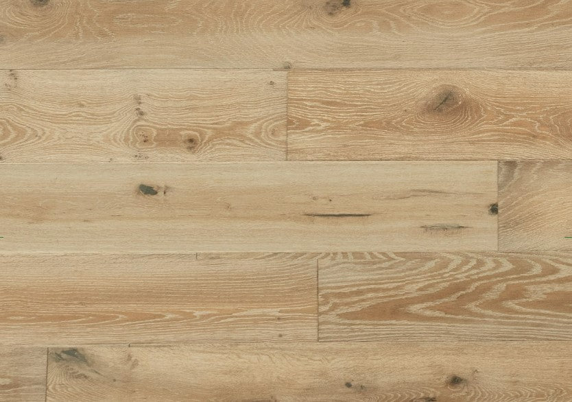 DM Silver Oak Collection Butterscotch engineered hardwood flooring, French oak, 75, wire brushed finish, ideal for flooring shoppers.