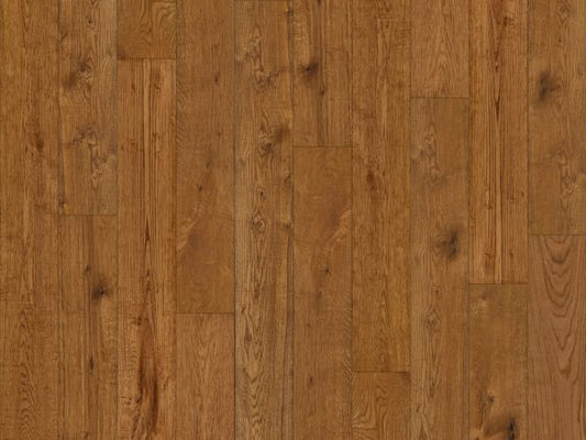 Duchateau Strata Collection Flint engineered hardwood flooring, 5/8” thick European Oak, versatile installation options.