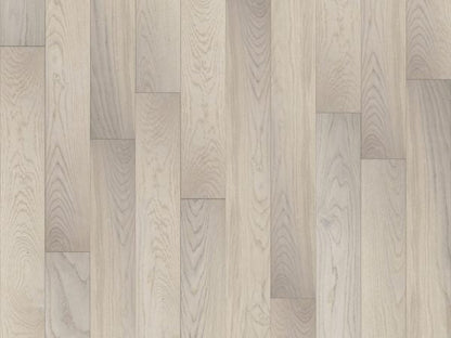 Duchateau Chateau Collection Engineered Hardwood in White Patina, European Oak, 3.5mm wear layer, perfect for stylish flooring.