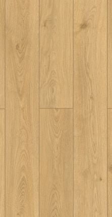 Lions Floor Bambino Stone Plastic Composite in Timber Glaze, 5mm x 7” x 48” Oak with wood grain, UV acrylic finish.