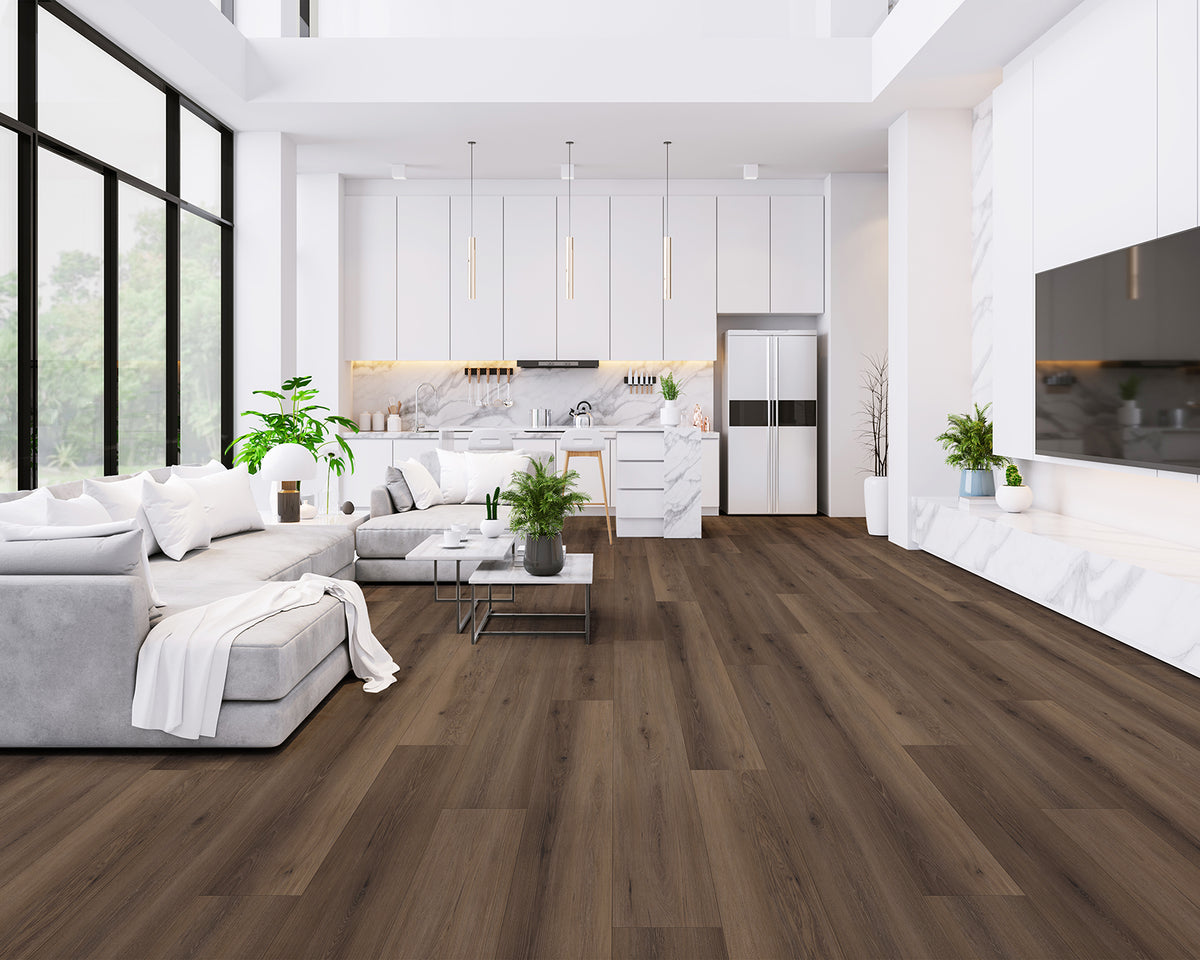 LW Flooring Cascades Idlewild laminate, room scene.