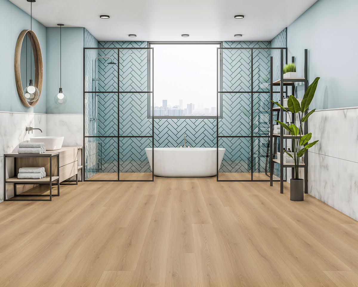 LW Flooring Cascades Lafayette laminate, product view.