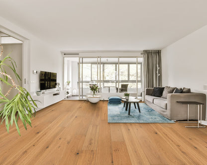LW Flooring French Impressions Signac engineered hardwood, room scene.
