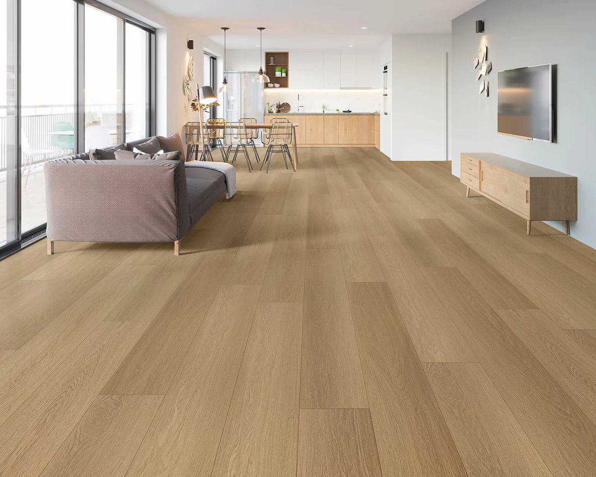LW Flooring Lakeview Victoria luxury vinyl plank, room scene.