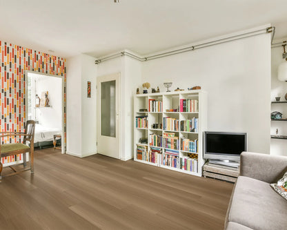 LW Flooring Metro Luxe Staten Island luxury vinyl plank, room scene.