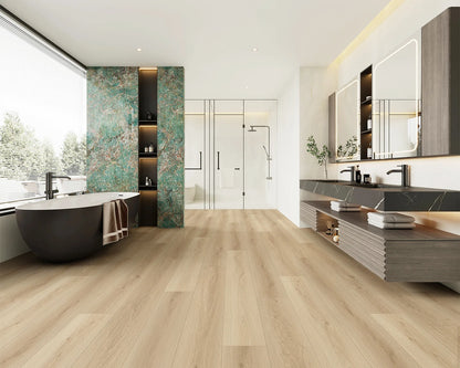 LW Flooring Montclair Alps laminate, room scene.