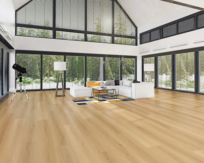 LW Flooring Montclair Mont Blanc laminate, room scene.