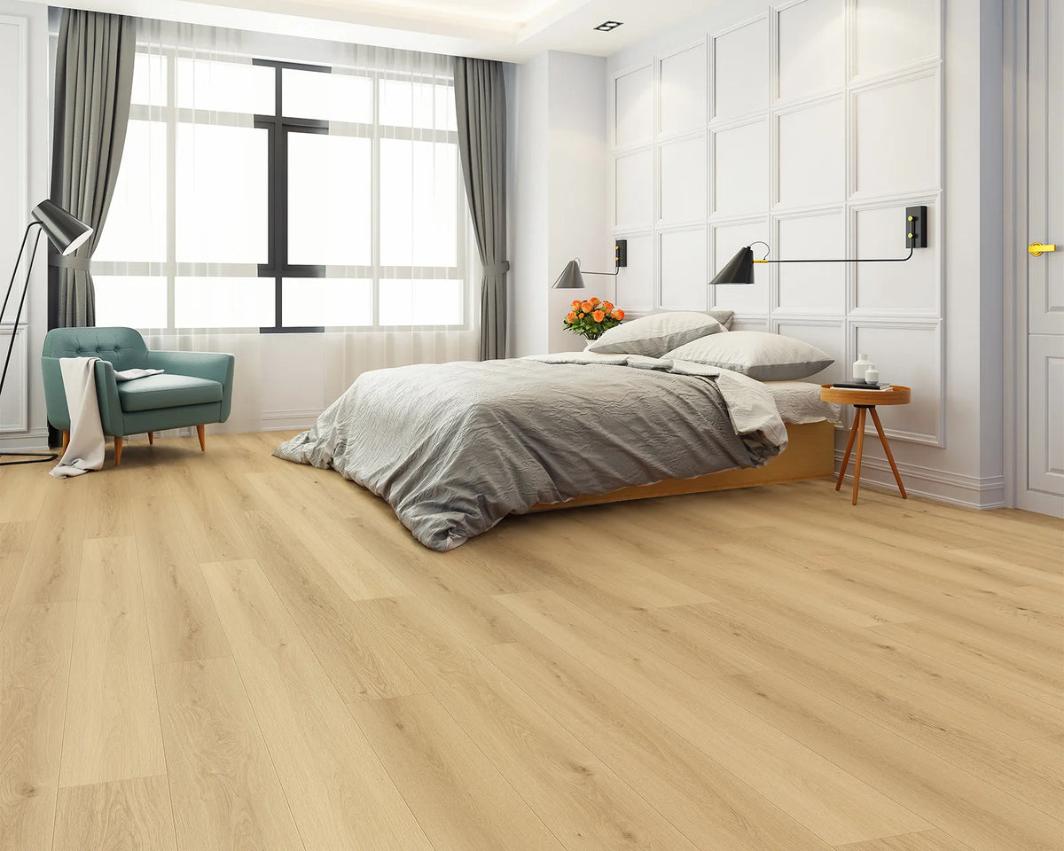 LW Flooring Montclair Olympus laminate, room scene.