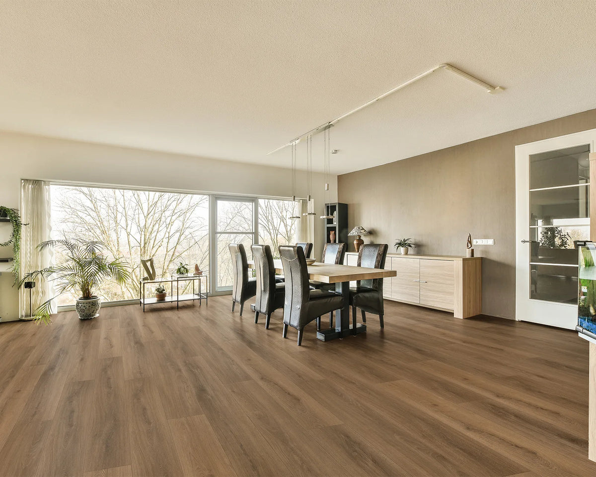 LW Flooring Montclair Rainier laminate, product view.
