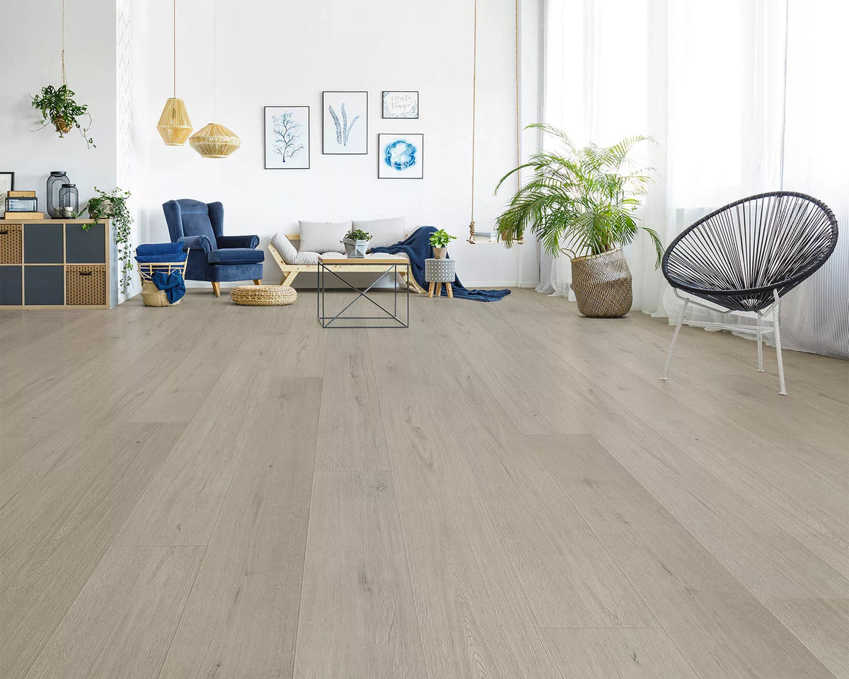 LW Flooring Odyssey Calypso laminate, product view.