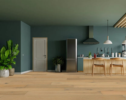 LW Flooring Renaissance Capri engineered hardwood, room scene.