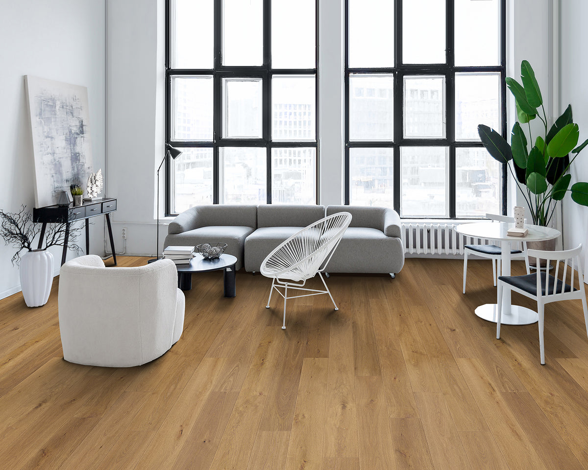 LW Flooring Renaissance Klausen engineered hardwood, product view.