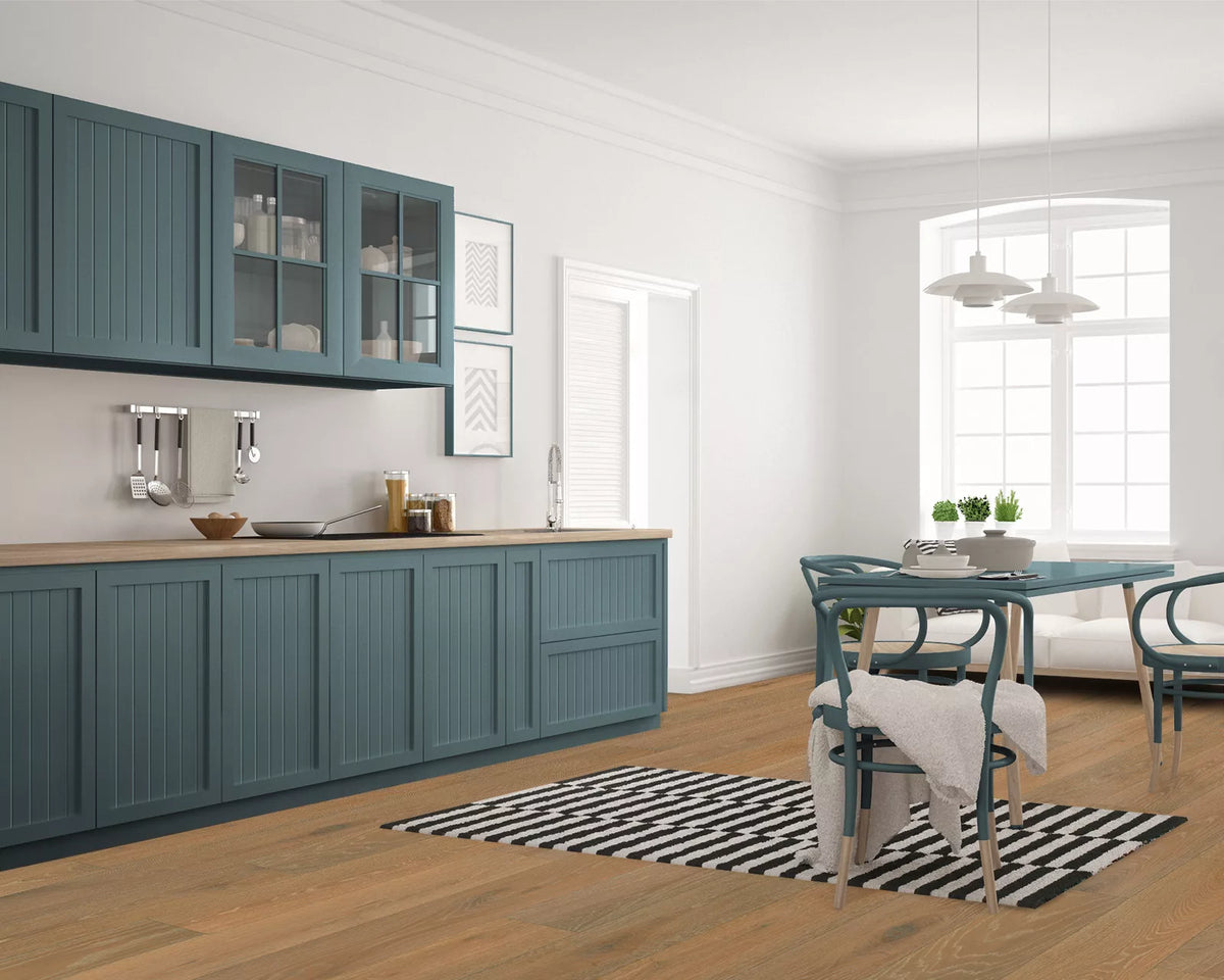 LW Flooring Renaissance Sorrento engineered hardwood, room scene.