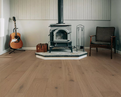 LW Flooring Sonoma Valley Godello engineered hardwood, room scene.