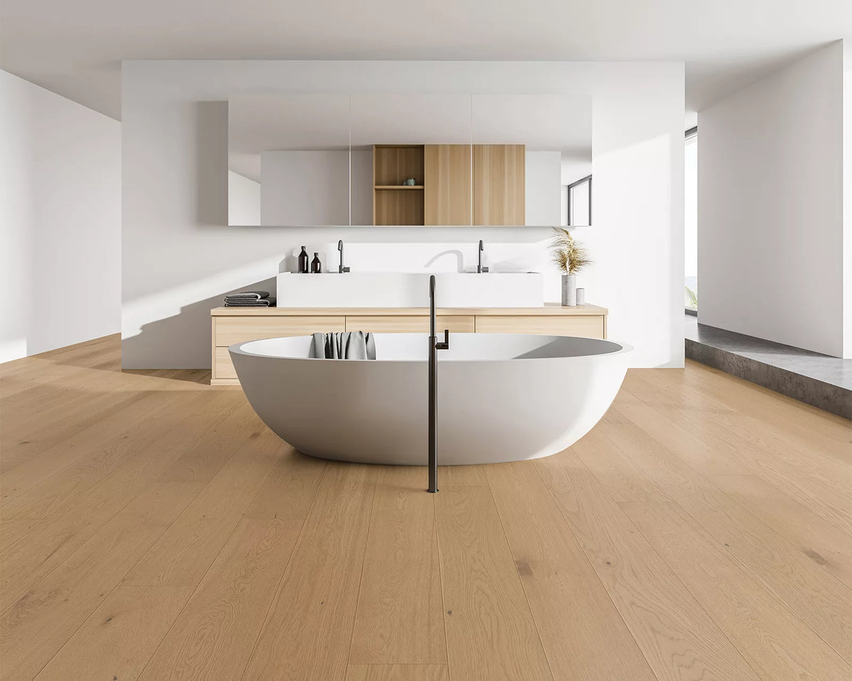 LW Flooring Sonoma Valley Madeira engineered hardwood, product view.