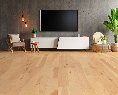 LW Flooring Traditions Honey Mango engineered hardwood, product view.