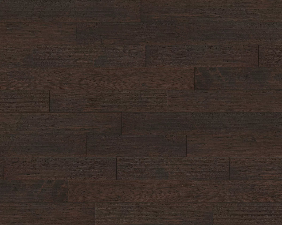 LW Flooring Traditions Wild Blackberry engineered hardwood, surface detail.