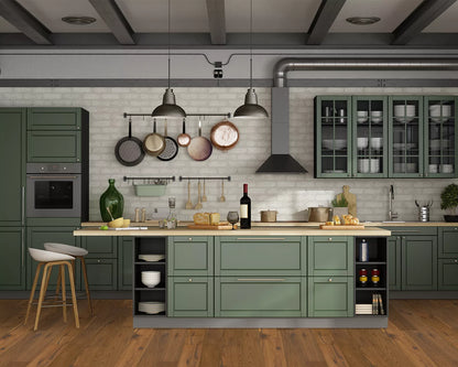 LW Flooring Vintage Elegance Aspendale engineered hardwood, room scene.