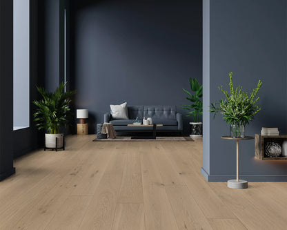 LW Flooring Vintage Elegance Emilia engineered hardwood, room scene.
