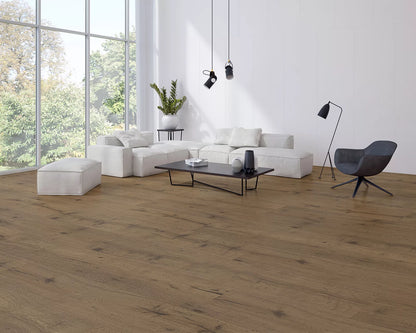 LW Flooring Vintage Elegance Norwich engineered hardwood, room scene.