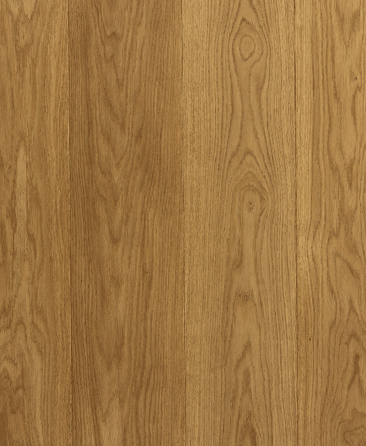 Riva Max 6 Select Amber European Oak Engineered Hardwood Flooring, 5/8x10x6', with Bona UV Matt Lacquer finish. 